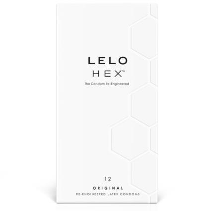 LELO HEX PRESERVATIVE BOX 12 UNIDADES