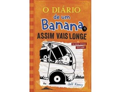 Livro O Diário de um Banana 9: Assim Vais Longe de Jeff Kinney (Português - 2014)
