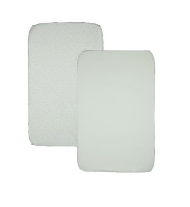 Kit 2 lençóis de baixo Chicco light-blue