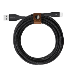 Cabo Duratek USB-C a USB-A  Black