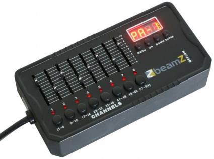 Mini Controlador DMX 512 (220V e/ou Bateria Recarregável) DMX-512 - beamZ