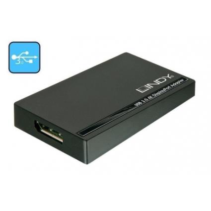 Conversor Lindy USB 3.0 DisplayPort 4K