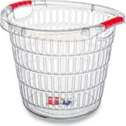 Cesto da Roupa Confortime Transparente (47 X 32 cm)
