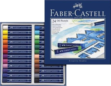 Faber-Castell - Pastel Óleo, 24uni.