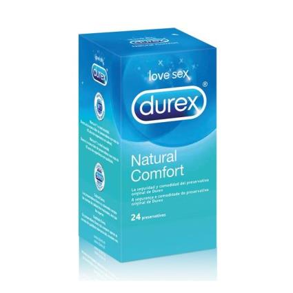 Preservativos Natural Plus Durex (24 Uds)
