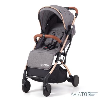 Carrinho Aviator Grey Golden