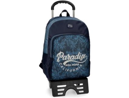 Mochila ROLL ROAD Palm Azul (33x44x13,5cm)