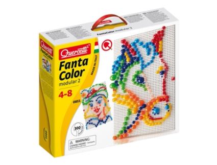 Jogo QUERCETTI Arte Visual Pixel 300 Pinos 6 Cores