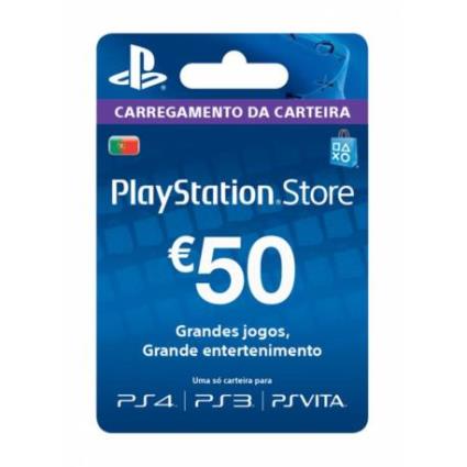 Playstation - Cartão Network (PS4 50€) 9897637