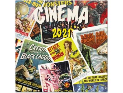 Calendário ARTISTICO Cinema Classics (2021 - 30 x 30 cm)