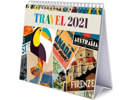 Calendário de Secretária CIUDADES Deluxe Travel (2021)