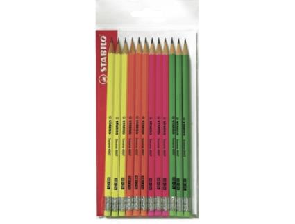 Lápis de Carvão STABILO Pack 12 Unidades