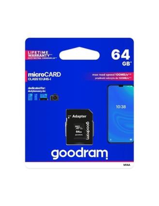Cartão de Memória Goodram 64GB - Preto