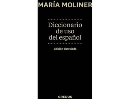 Livro Diccionario De Uso Del Español. Ed. Abreviada