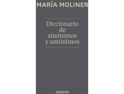 Livro Diccionario De Sinonimos Y Antonim.