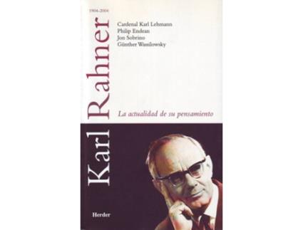 Livro KARL RAHNER de Karl Rahner