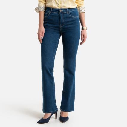 Anne Weyburn Jeans bootcut com efeito push up