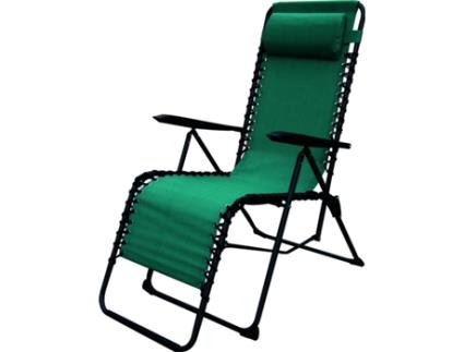 Cadeira KASA Verde (Metal e Poliéster - 26x65x108 cm)
