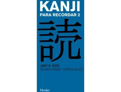 Livro Kanji Para Recordar 2 de James W. Heisig (Espanhol)