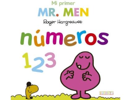 Livro Mi Primer Mr. Men. Números de Roger Hargreaves 