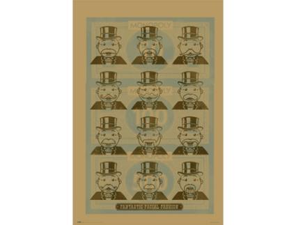 Poster MONOPOLY Facial Fashion