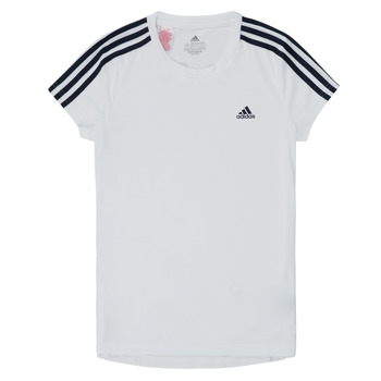 adidas  T-Shirt mangas curtas G 3S T  Branco Disponível em tamanho para rapariga. 3 / 4 ans,4 / 5 ans,13 / 14 ans,5 / 6 ans,6 / 7 ans,7 / 8 ans,9 / 10 ans,14 / 15 ans.Criança > Menina > Roupas > Camiseta  