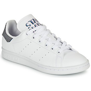 adidas  Sapatilhas STAN SMITH J  Branco Disponível em tamanho para rapariga. 36,38,37 1/3,38 2/3,35 1/2.Criança > Menina > Sapatos > Tenis  