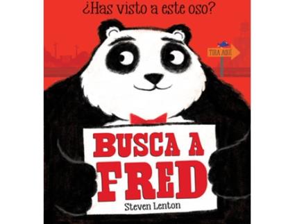 Livro Busca A Fred de Steven Lenton (Espanhol)
