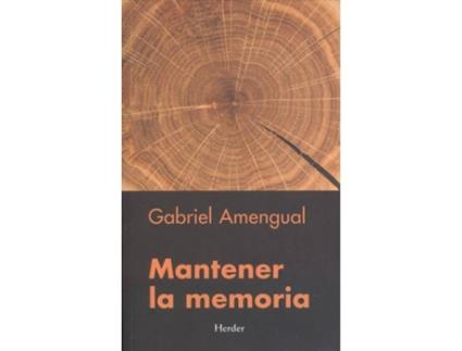 Livro Mantener La Memoria de Gabriel Amengual (Espanhol)