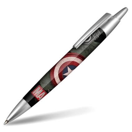 Caneta Esferográfica Capitão América Army
