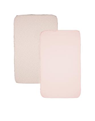 Kit 2 lençóis de baixo Chicco miss-pink