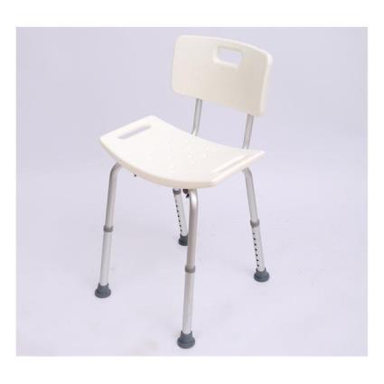 Cadeira Duche Alumínio Ajuda Banho Banquinho Banqueta Regulável Ajustável WC Assento