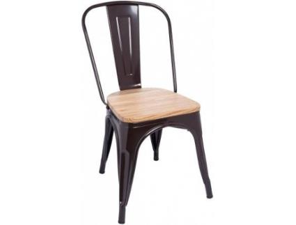 Cadeira DUDECO Leeds (Madeira - 85 x 46 x 46 cm)
