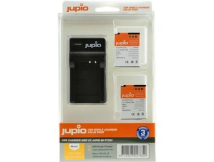 Kit JUPIO 2 Baterias EN-EL12  + Carregador