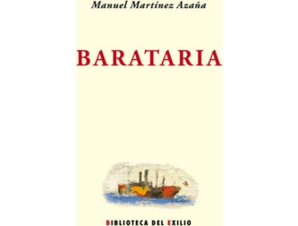 Livro Barataria de Manuel Martinez Azaña (Espanhol)