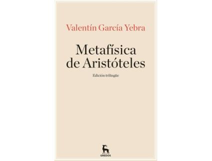 Livro Metafísica De Aristoteles de Valentín García Yebra (Espanhol)