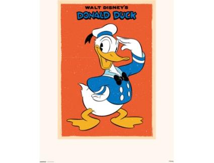 Print DISNEY 30X40 Cm Donald Duck
