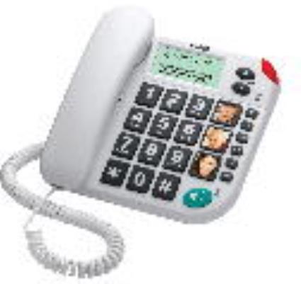 Telefone MAXCOM KXT480 Branco