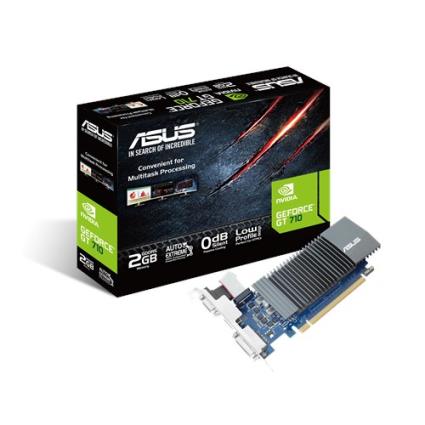 Placa Gráfica Asus GeForce GT 710 2GB (GT710-SL-2GD5)