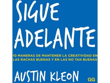 Livro Sigue Adelante de Austin Kleon (Espanhol)