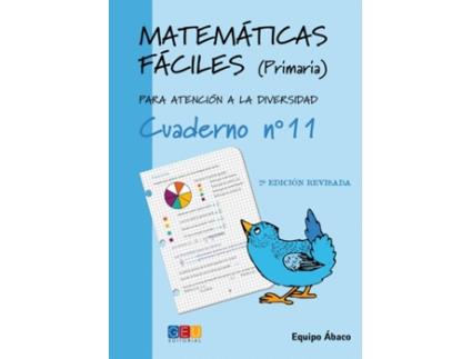 Livro Matemáticas Fáciles 11 de Equipo Abaco (Espanhol)