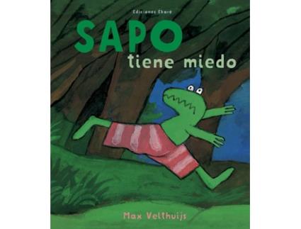 Livro Sapo Tiene Miedo de Max Velthuijs (Espanhol)