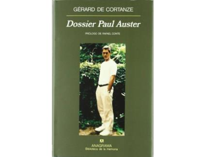 Livro Dossier Paul Auster de Gérard De Cortanze (Espanhol)