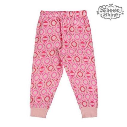Pijama Infantil Shimmer and Shine 73115 Fúcsia - 7 anos