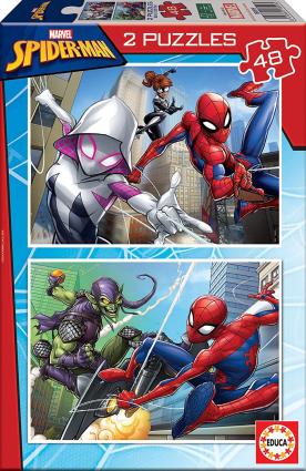 Puzzle Spiderman 2 x 48 EDUCA