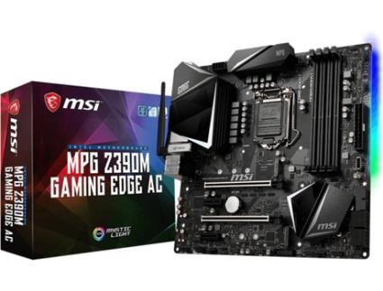 Motherboard MSI MPG Z390M Gaming Edge AC (Socket LGA1151 - Intel Z390 - Micro-ATX )