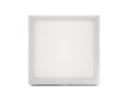 Plafon de Teto Style LED Quadrado 18W Branco