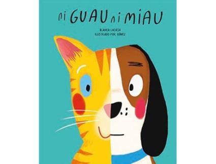 Livro Ni Guau Ni Miau de Blanca Lacasa (Espanhol)