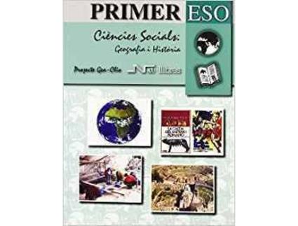 Livro Ciències Socials. Geografia I Història 1Er Eso de Santos Ramírez Martínez (Catalão)