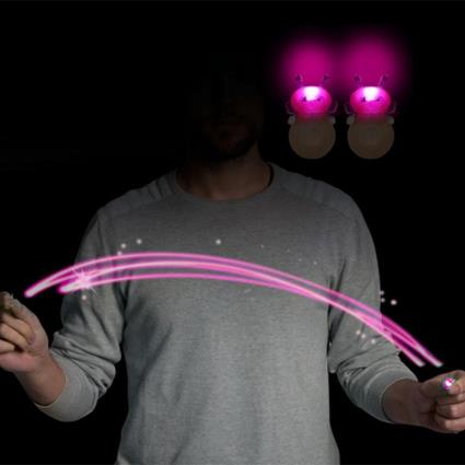 Bright Bugz V-Light Nowstalgic Toys (2 Uds) - Cor de Rosa